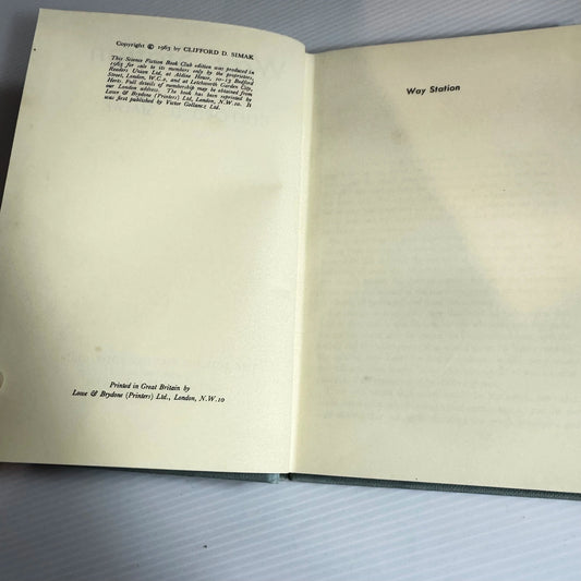 Way Station - Clifford D. Simak (Vintage 1965)