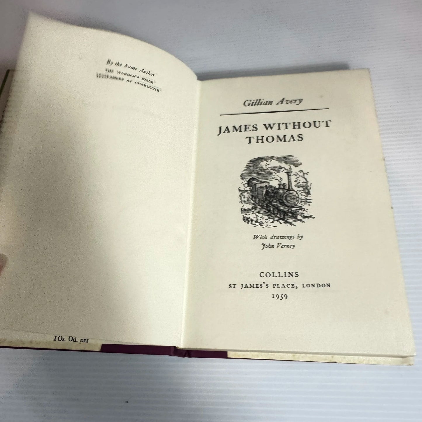 James Without Thomas - Gillian Avery (Vintage 1959)