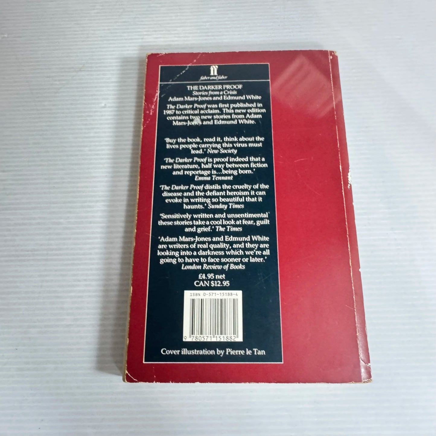 The Darker Proof : Stories from a Crisis - Adam Mars-Jones & Edmund White