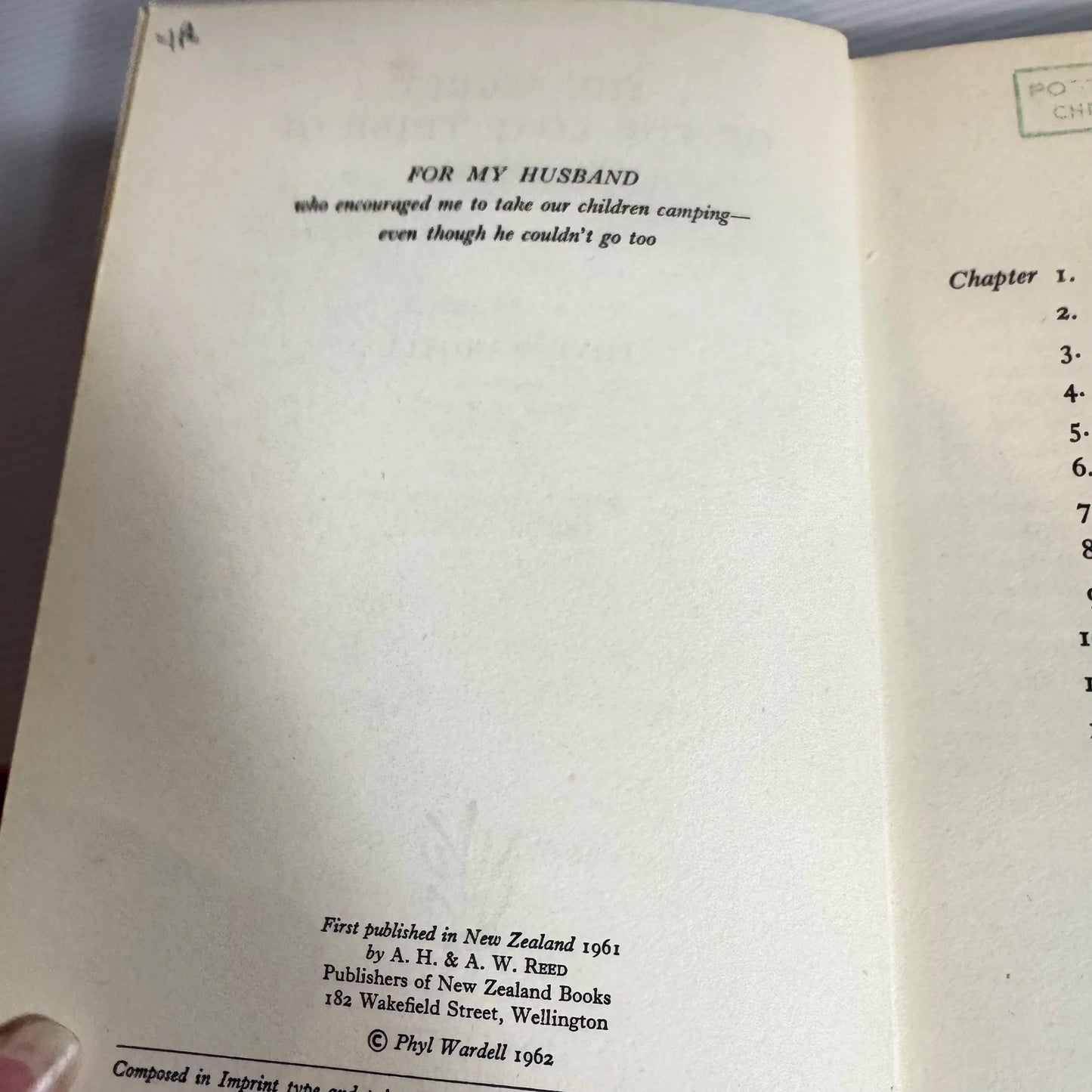 The Secret Of The Lost Tribe Of Te Anau - Phyl Wardell (Vintage 1962)