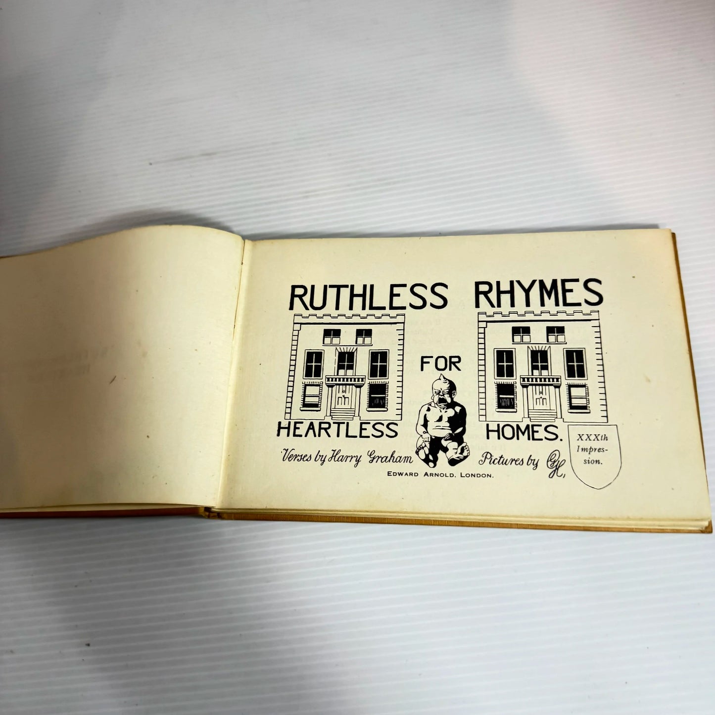 Ruthless Rhymes For Heartless Homes - Harry Graham (Vintage 1942)