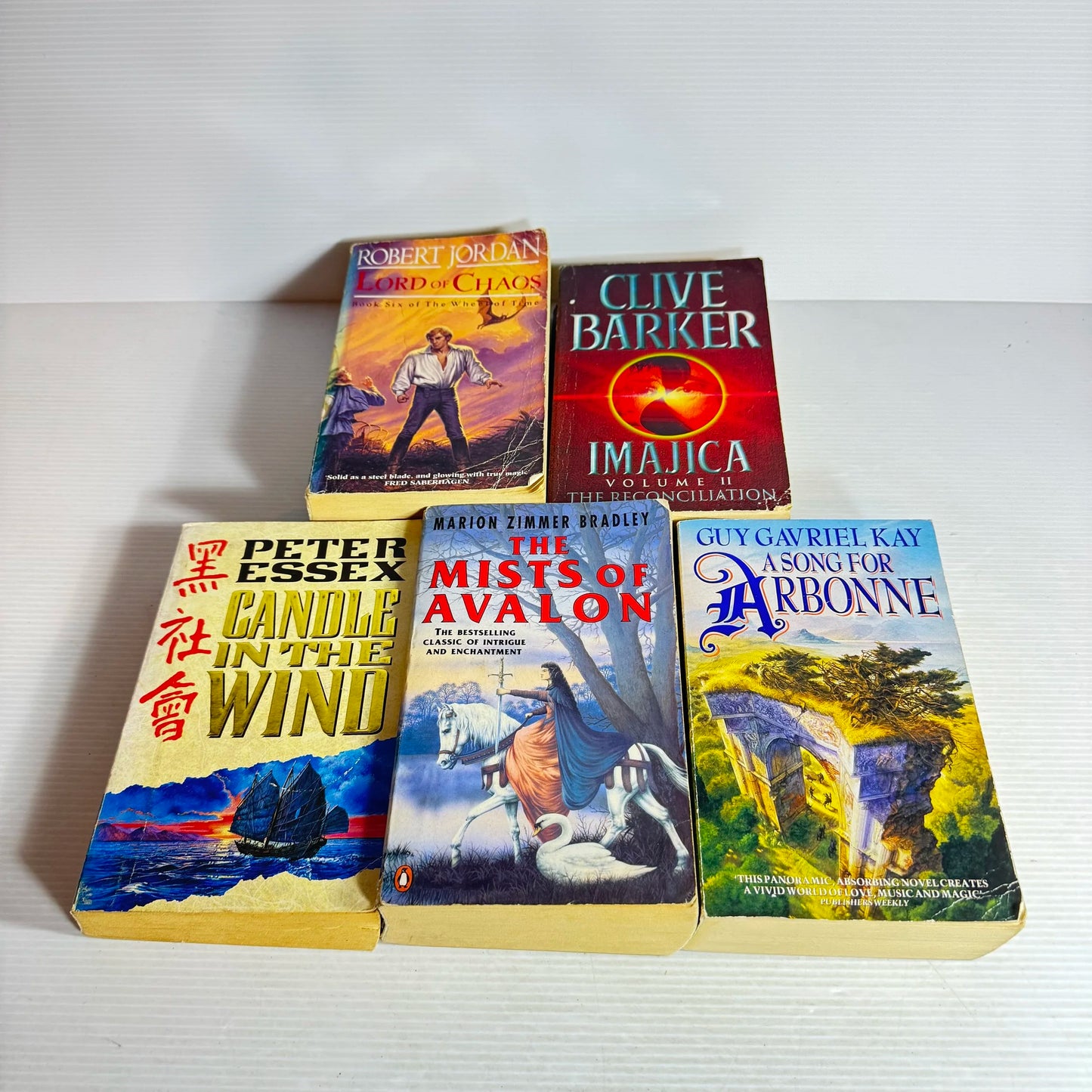 Fantasy Book Bundle x 5 Mix Authors(559)