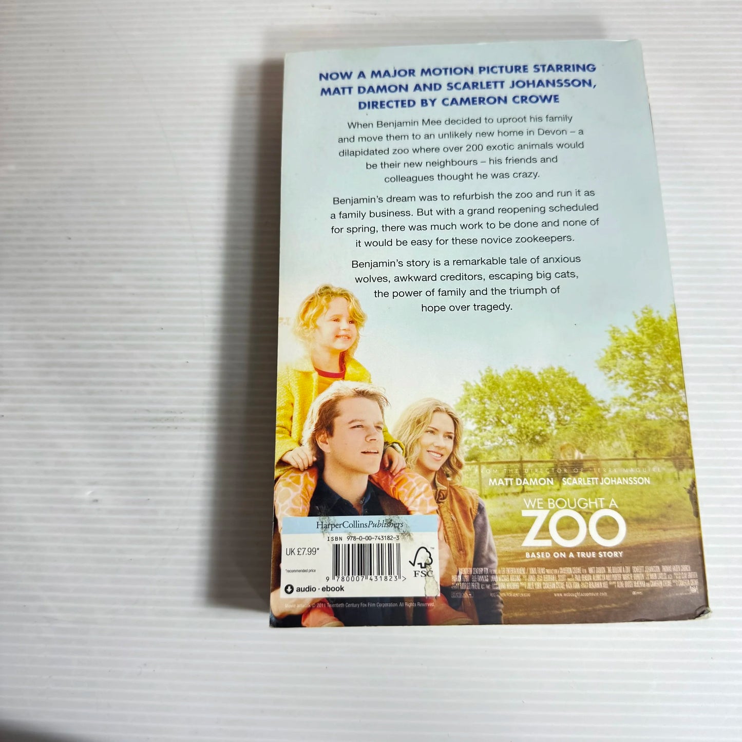 We Bought A Zoo - Benjamin Mee