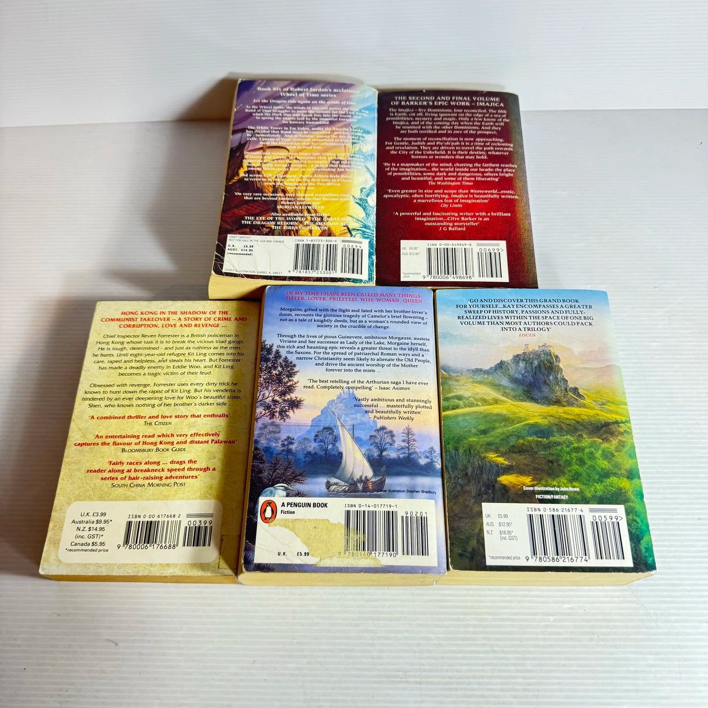 Fantasy Book Bundle x 5 Mix Authors(559)