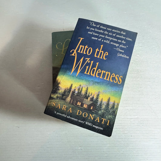 Sara Donati Book Bundle x 2 Books Into the Wilderness & Lake in the Clouds (563)