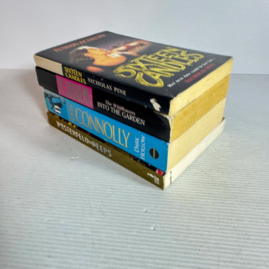 Horror Book Bundle x 4 Books Mixed Authors (556)