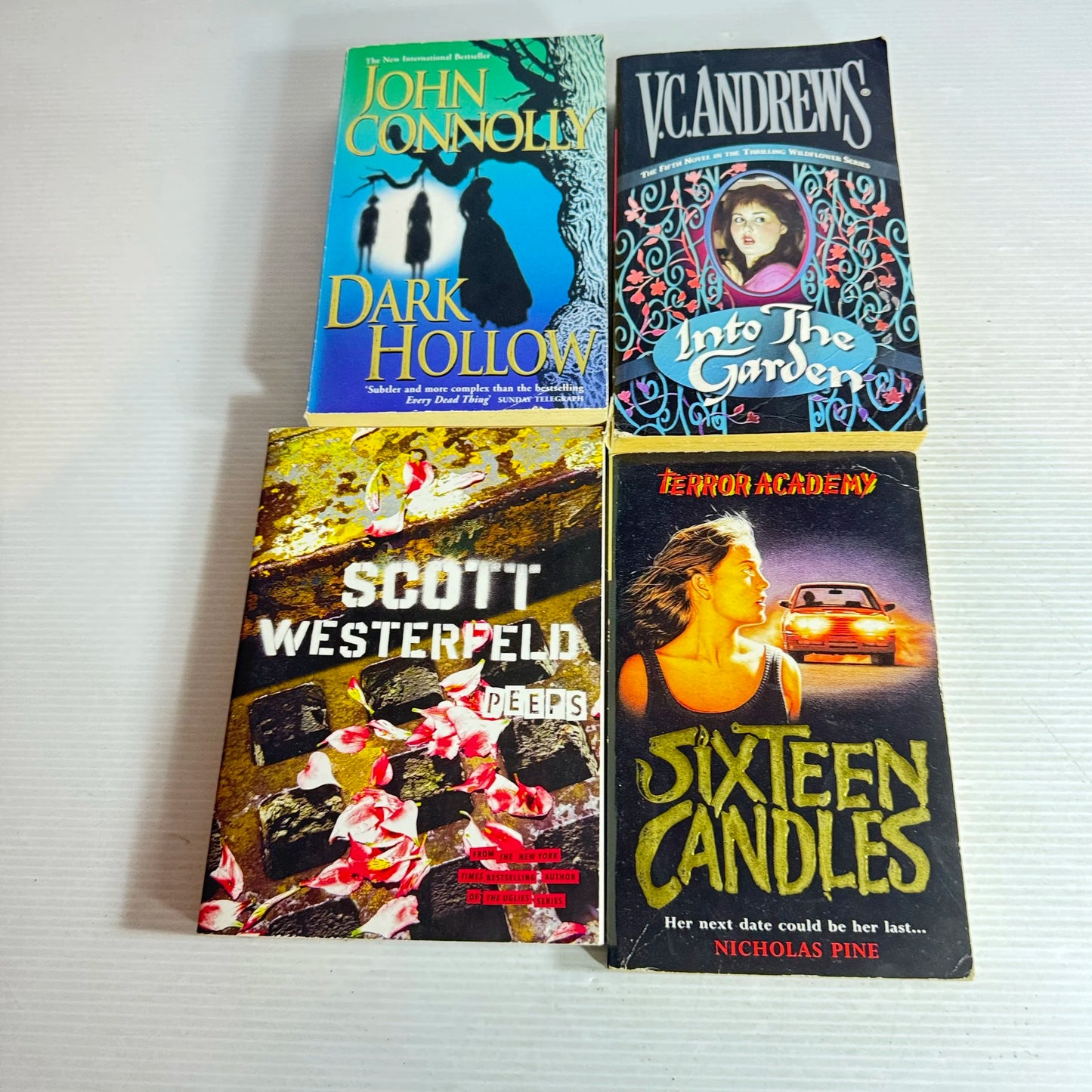 Horror Book Bundle x 4 Books Mixed Authors (556)
