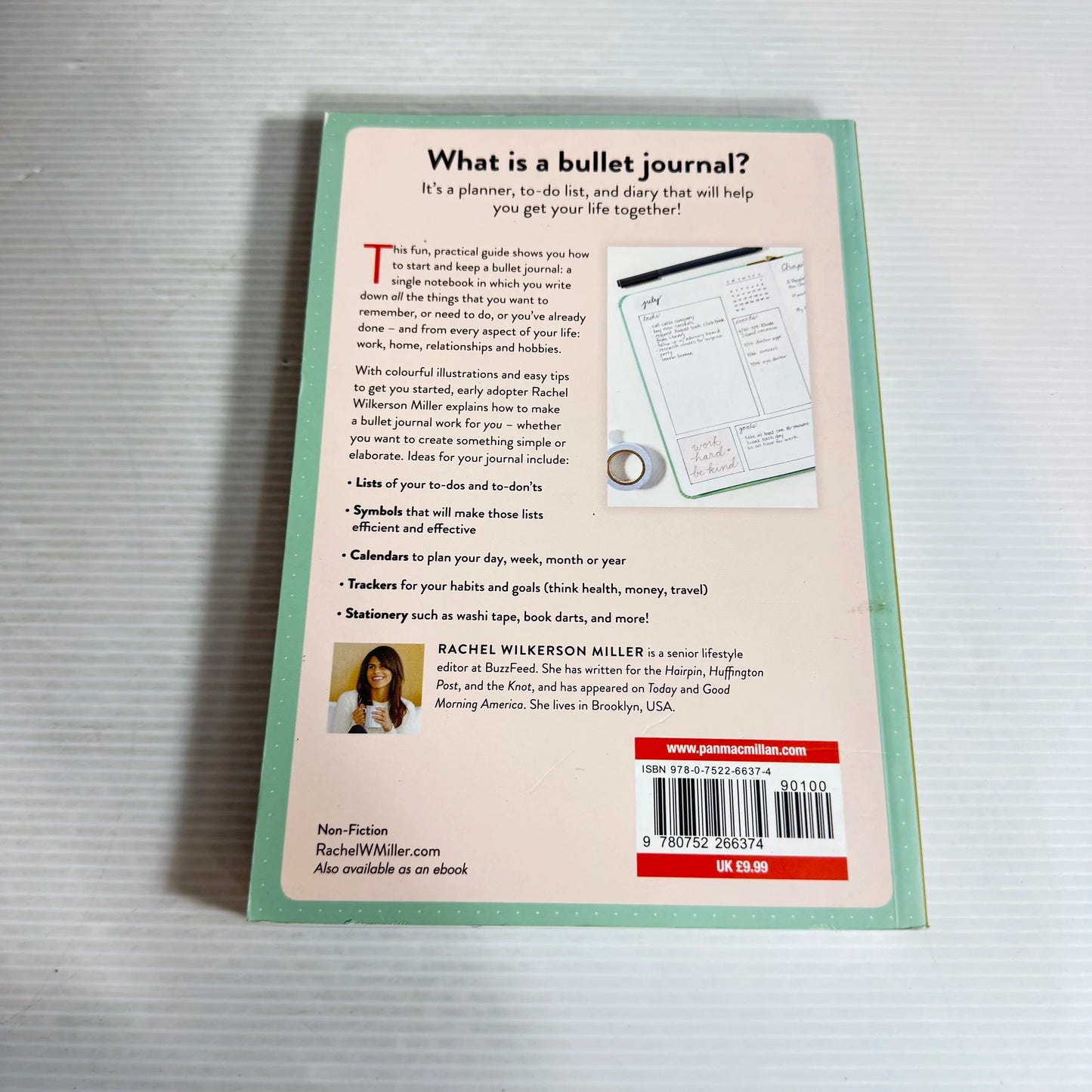 How To Bullet Plan : A Practical Guide - Rachel Wilkerson Miller