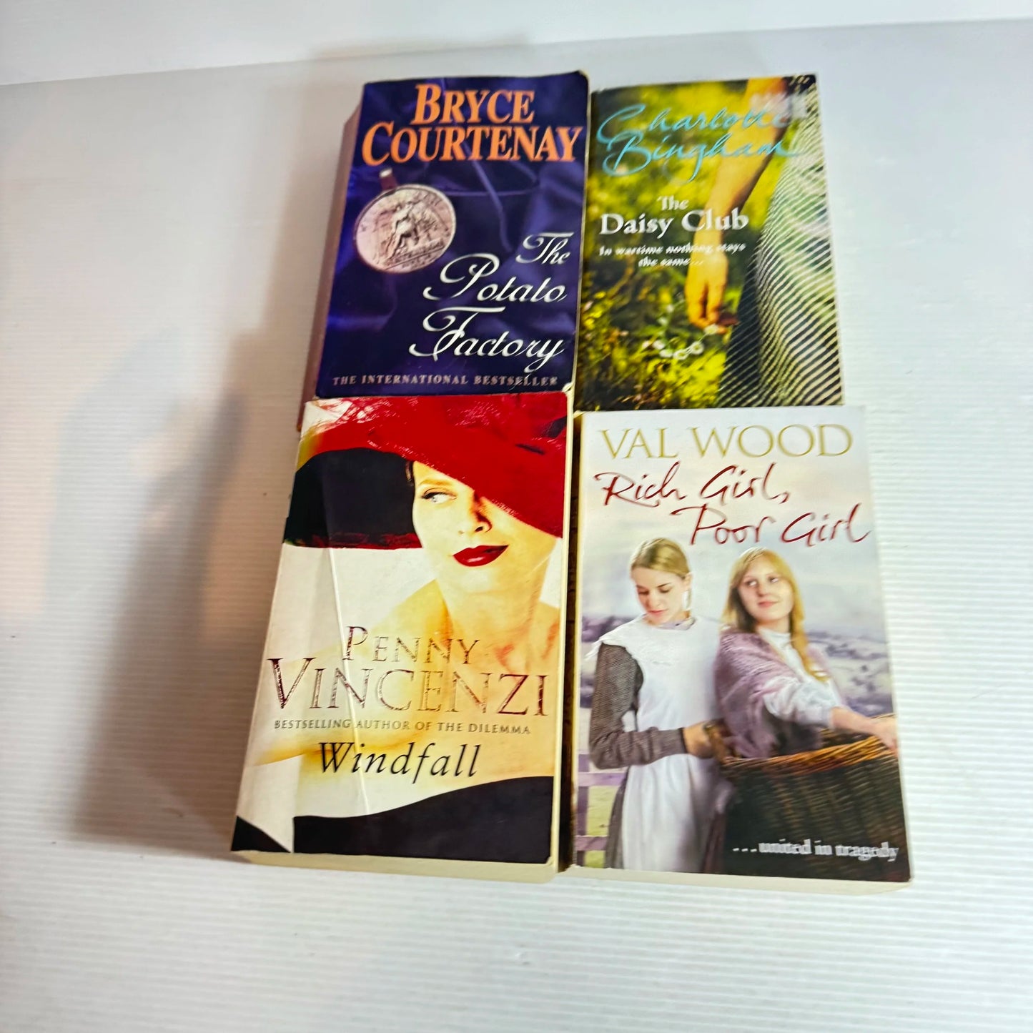 Historical Book Bundle x 4 Books Mixed Authors (548)