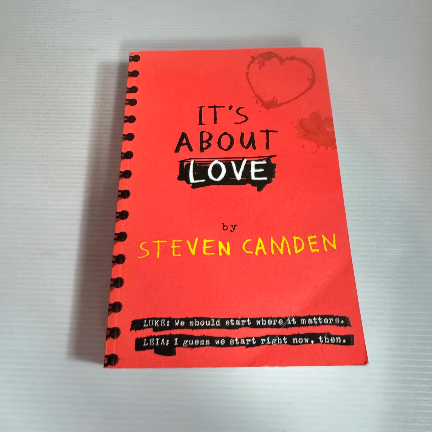 It's About Love - Steven Camden