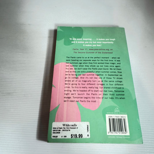 Girls In Pants: The 3rd Summer Of The Sisterhood - Ann Brashares