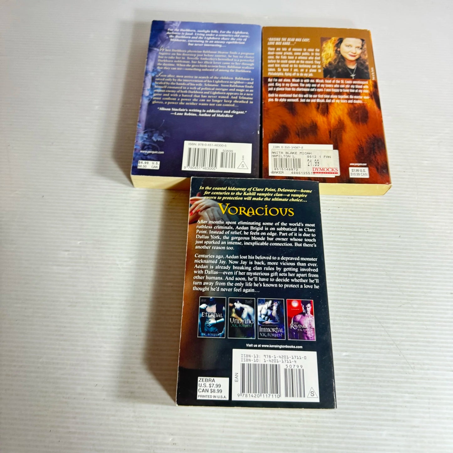Paranormal Romance Book Bundle x 3 Books - Mixed Authors (549)