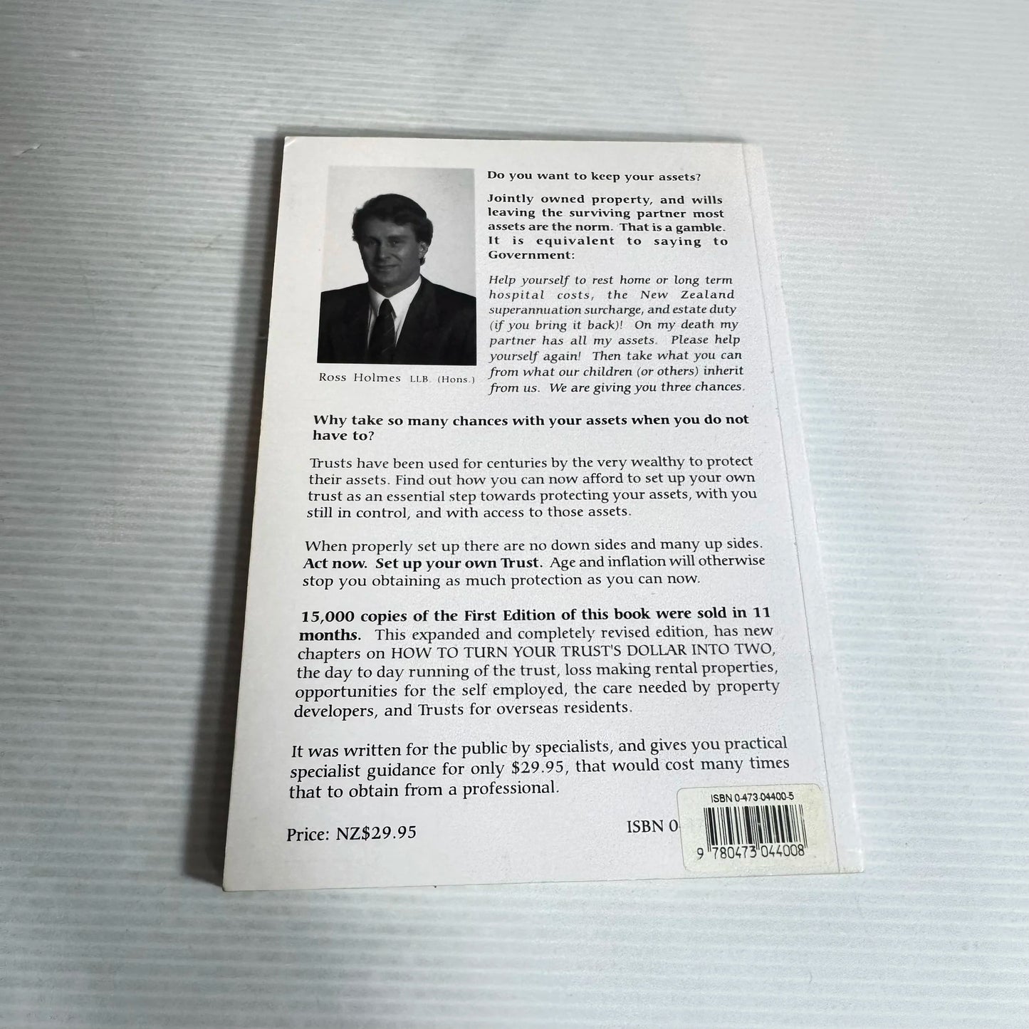 Trusts : Using a Trust to Protect Your Assets - Ross Holmes