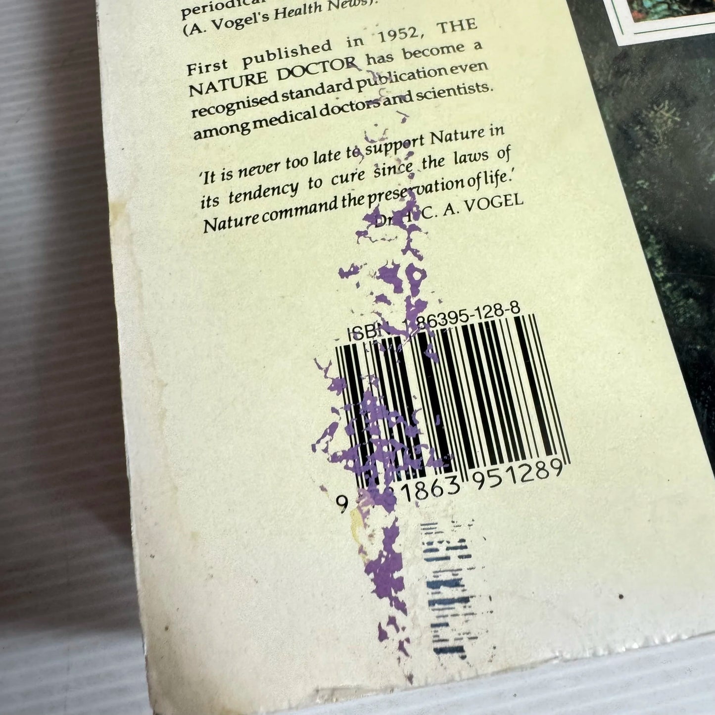 The Nature Doctor - Dr H.C.A. Vogel (1989)