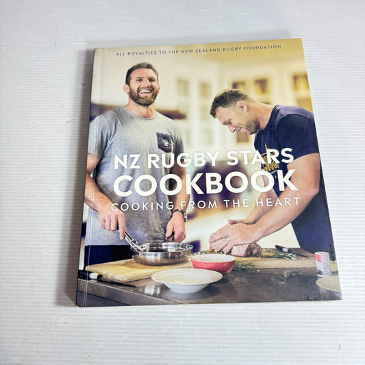 Rugby Cookbook Bundle x 2 Books : The Rugby Pantry Healthy Measures & Guilty Pleasures and The NZ Rugby Stars Cookbook (632)
