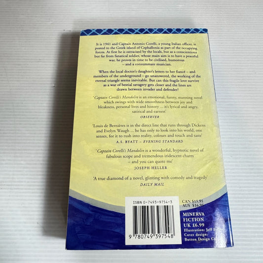 Captain Corelli's Mandolin - Louis de Bernieres