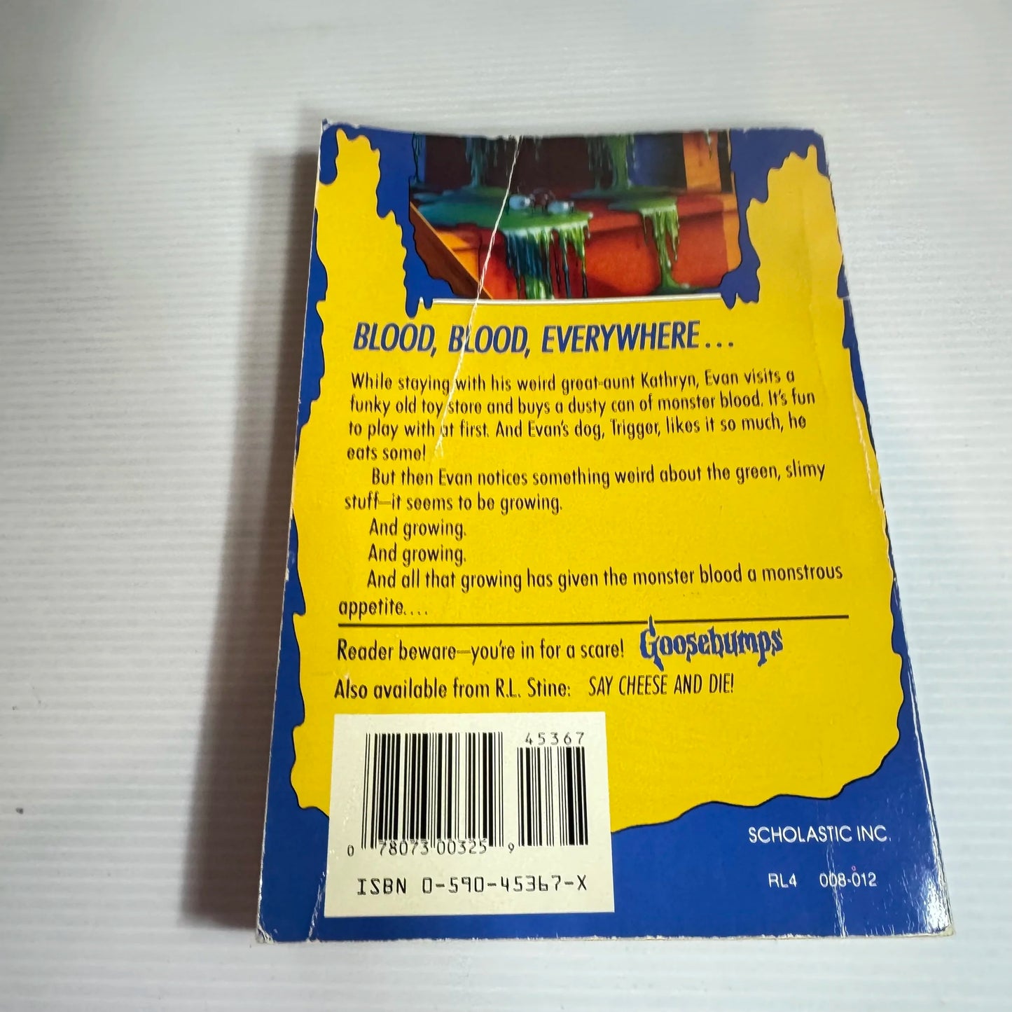 Goosebumps :  Monster Blood - R.L. Stine