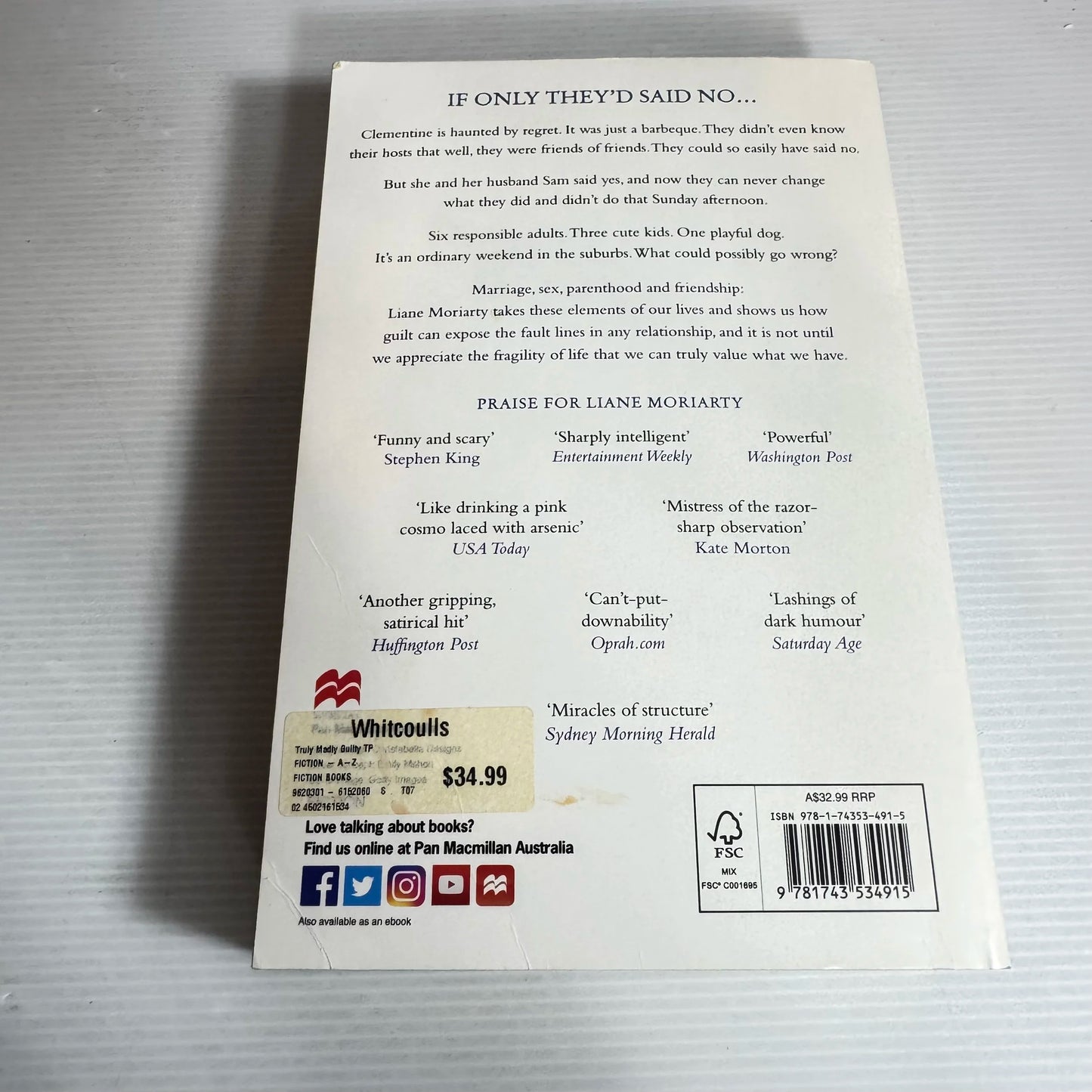 Truly Madly Guilty - Liane Moriarty