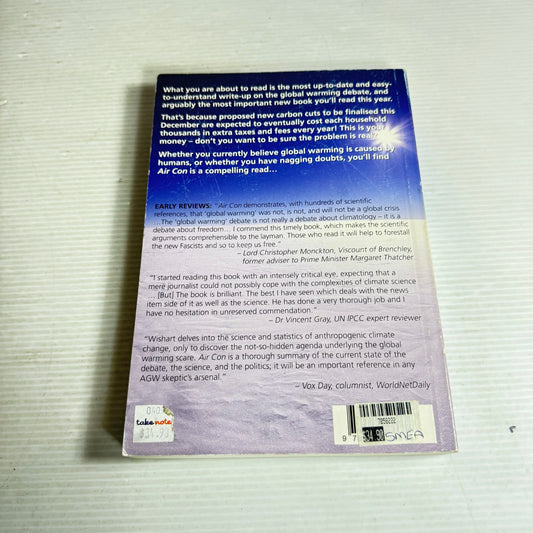 Air Con : The Seriously Inconvenient Truth About Global Warming - Ian Wishart