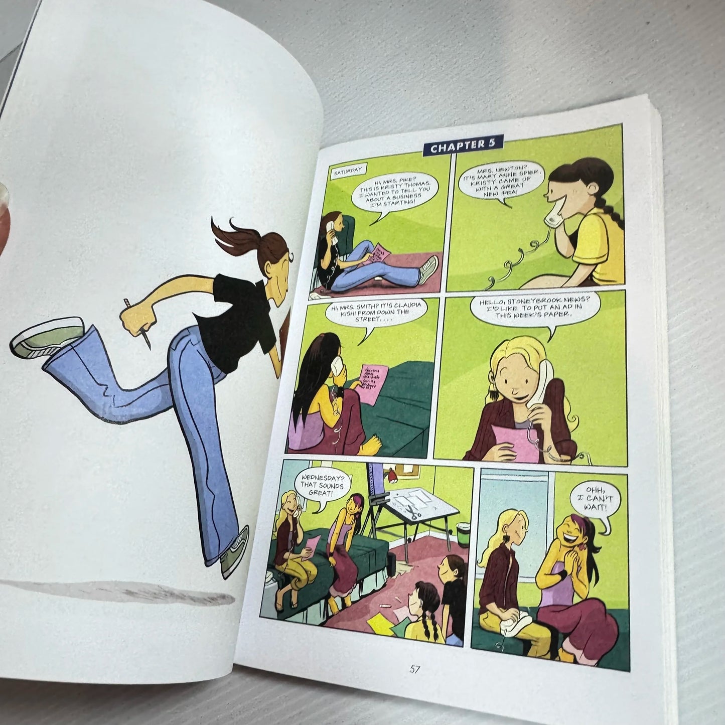 The Baby-Sitters Club : Kristy's Great Idea  - Raina Telgemeier (Graphic Novel)