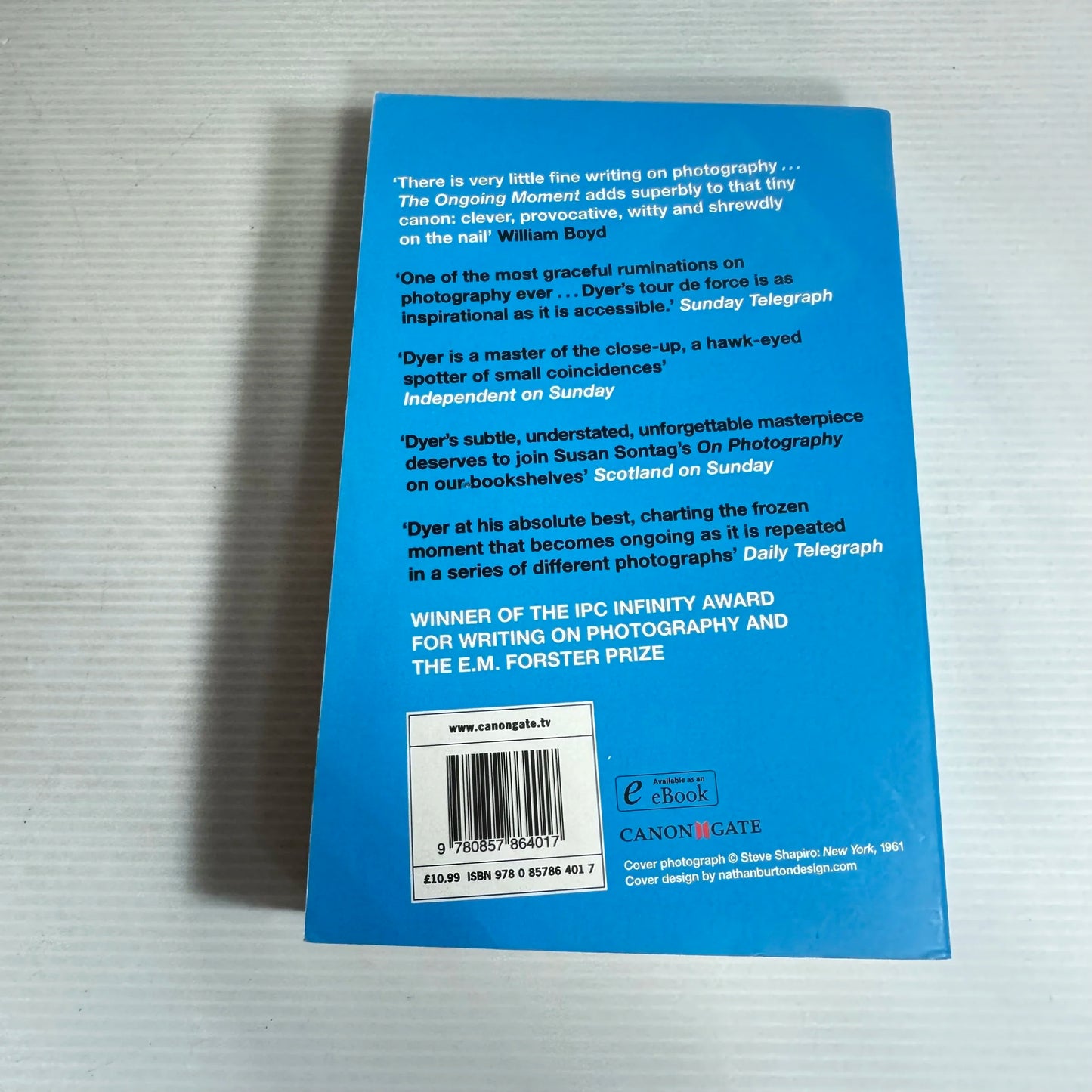 The Ongoing Moment - Geoff Dyer