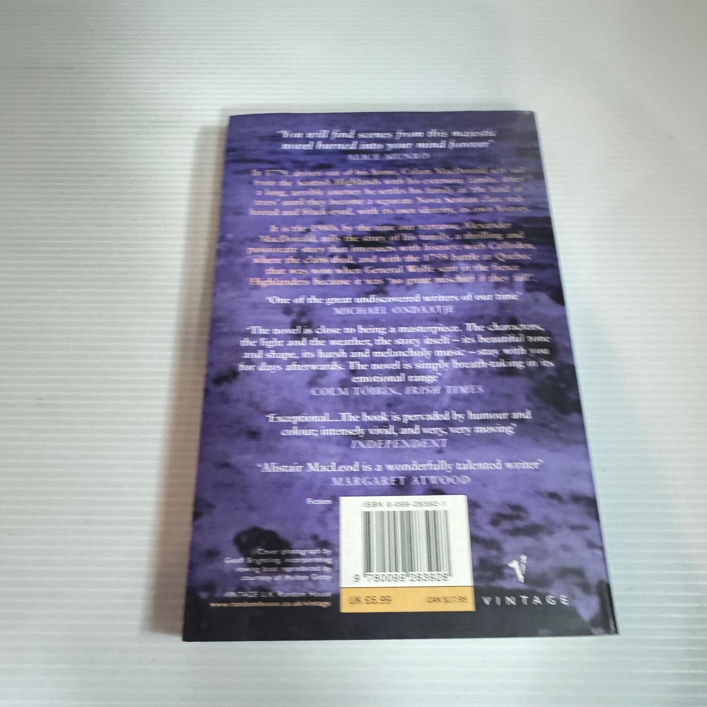 No Great Mischief - Alistair MacLeod