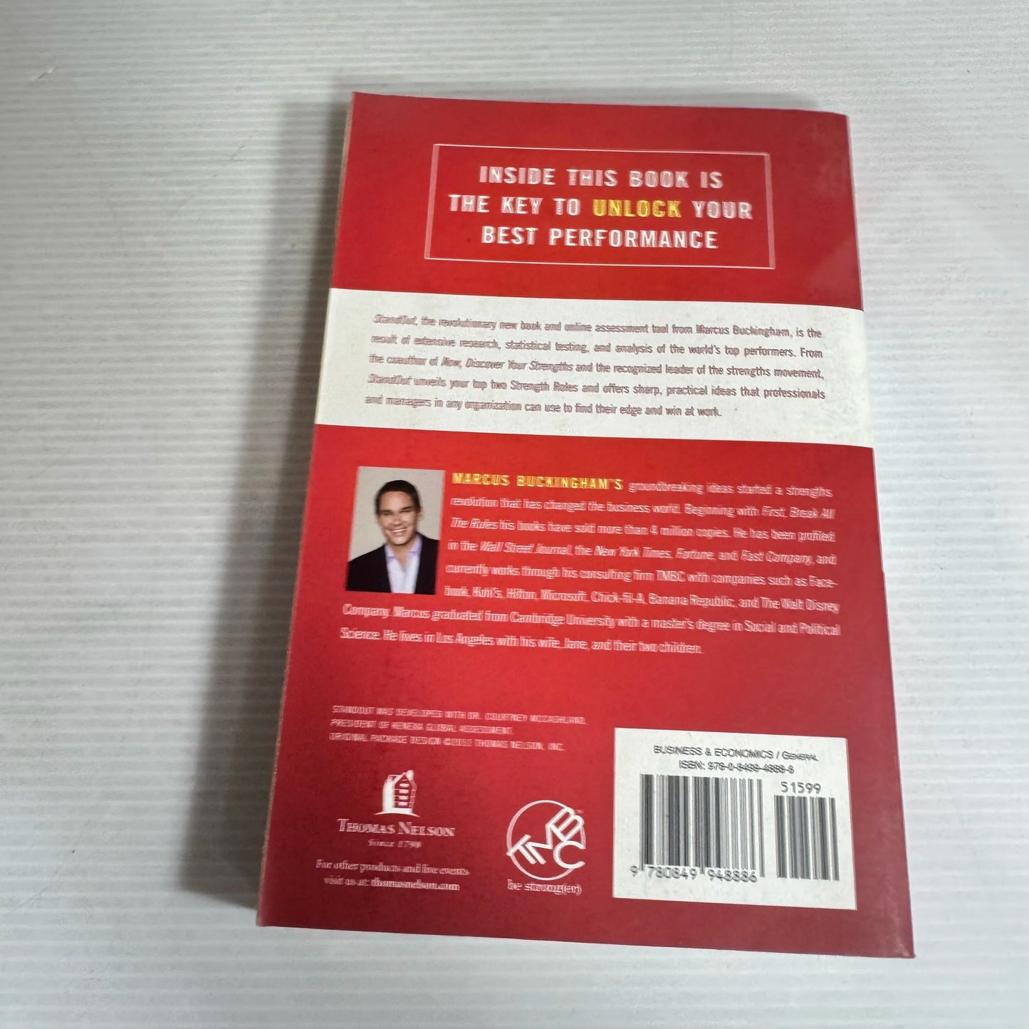 Standout : Find Your Edge, Win At Work - Marcus Buckingham
