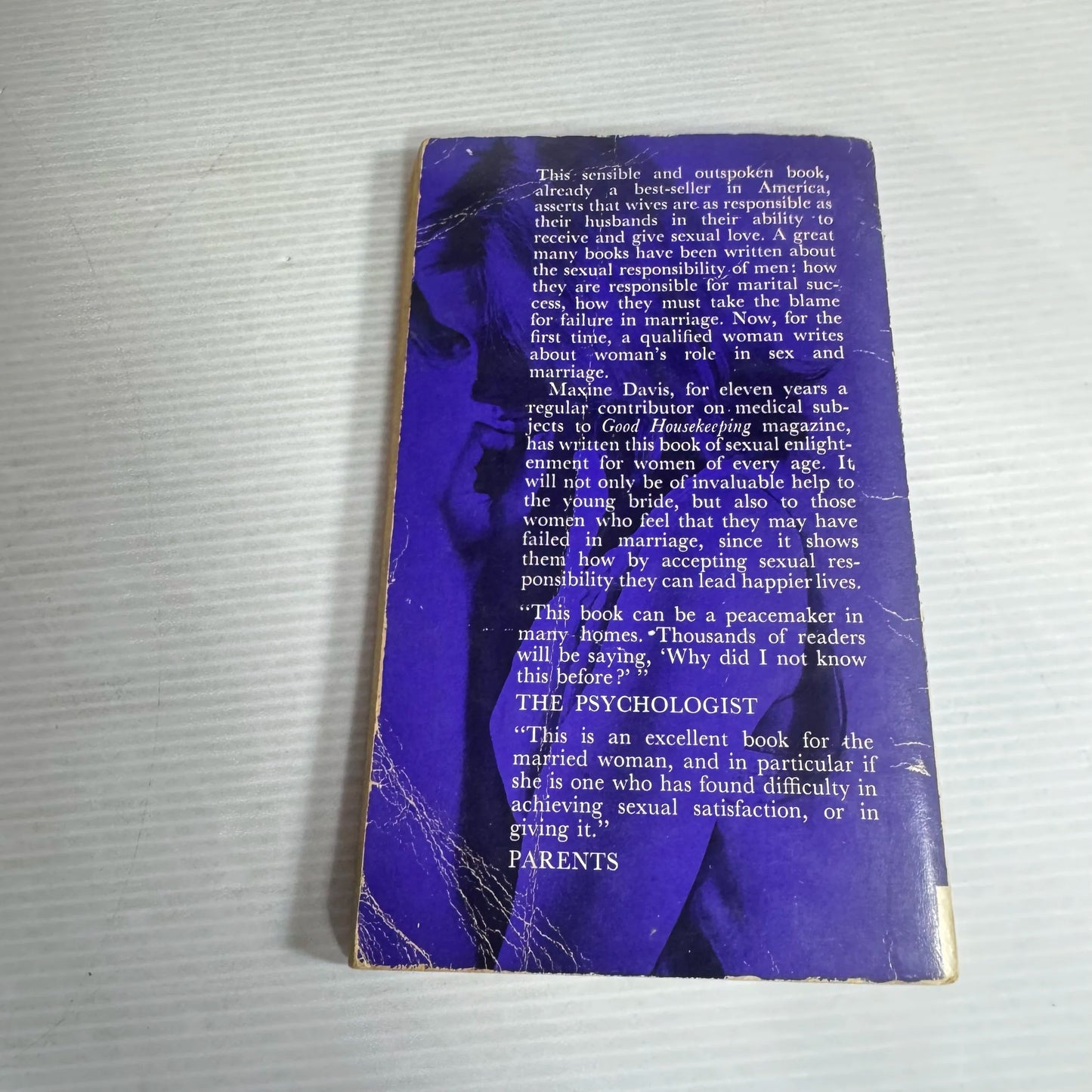 The Sexual Responsibility of Woman - Maxine Davis (Vintage 1964)