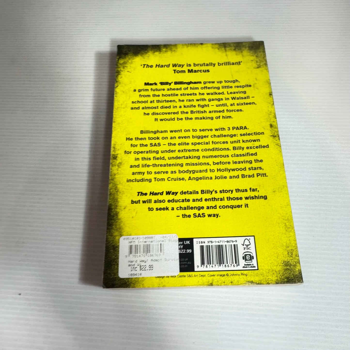 Mark "Billy" Billingham: The Hard Way - Adapt, Survive And Win