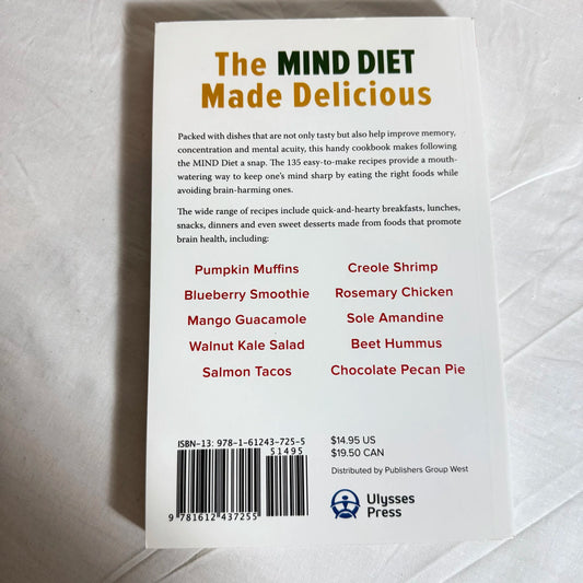 The Mind Diet Cookbook - Kristin Diversi