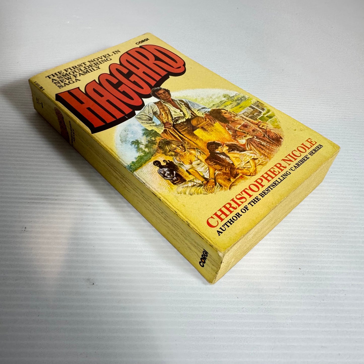 Haggard : The First Novel in A Smoldering New Family Saga - Christopher Nicole (Vintage 1981)