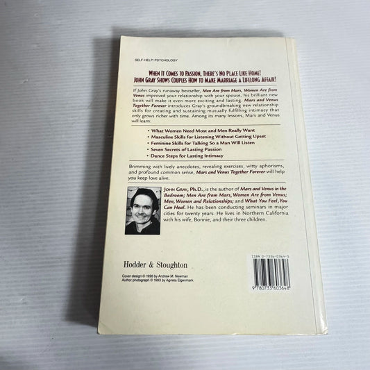 Mars And Venus Together Forever : Relationship Skills For Lasting Love - John Grey