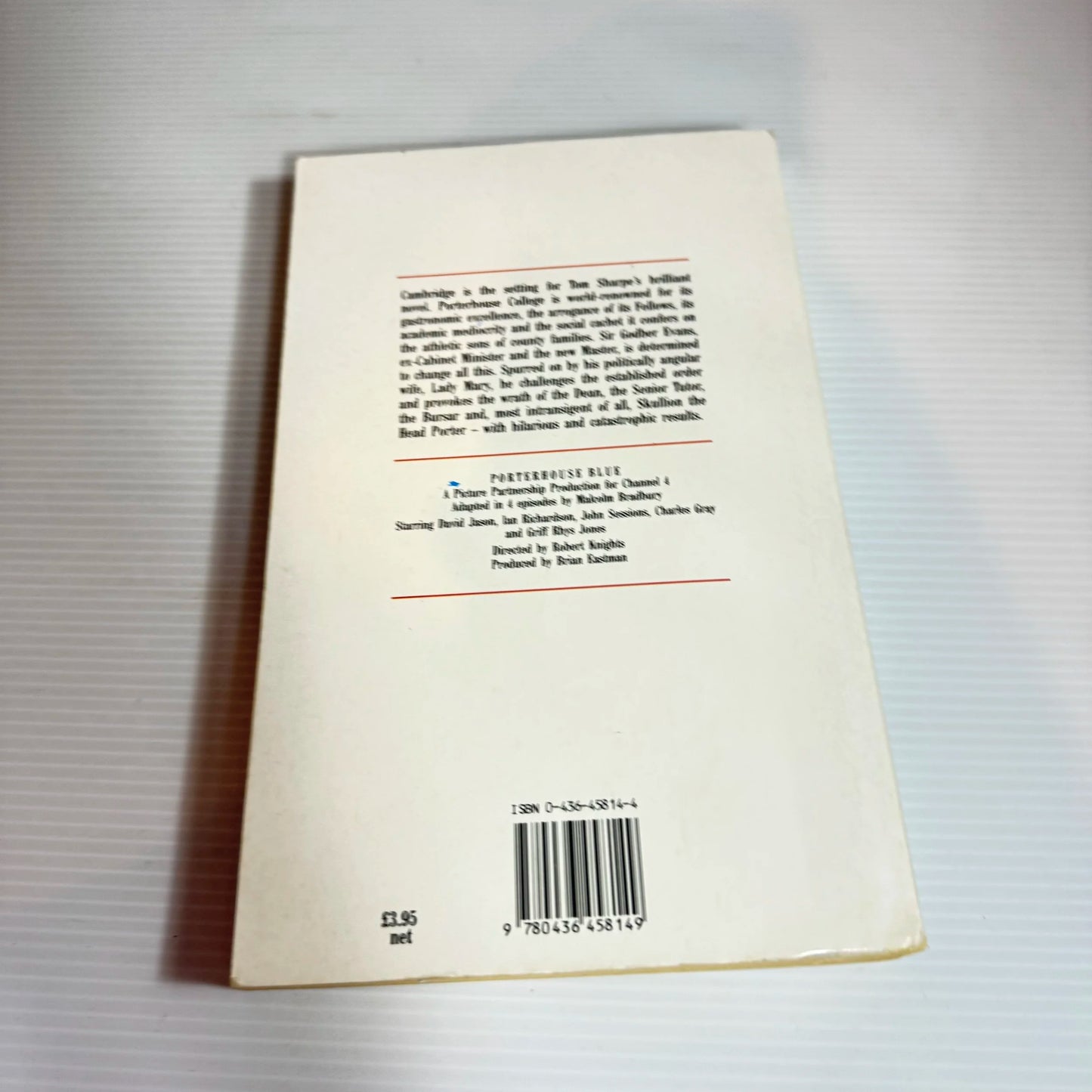 Porterhouse B.L.U.E - Tom Sharpe (Vintage 1987)