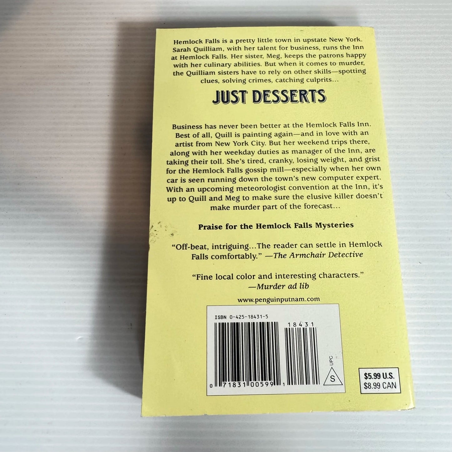 Just Deserts - Claudia Bishop