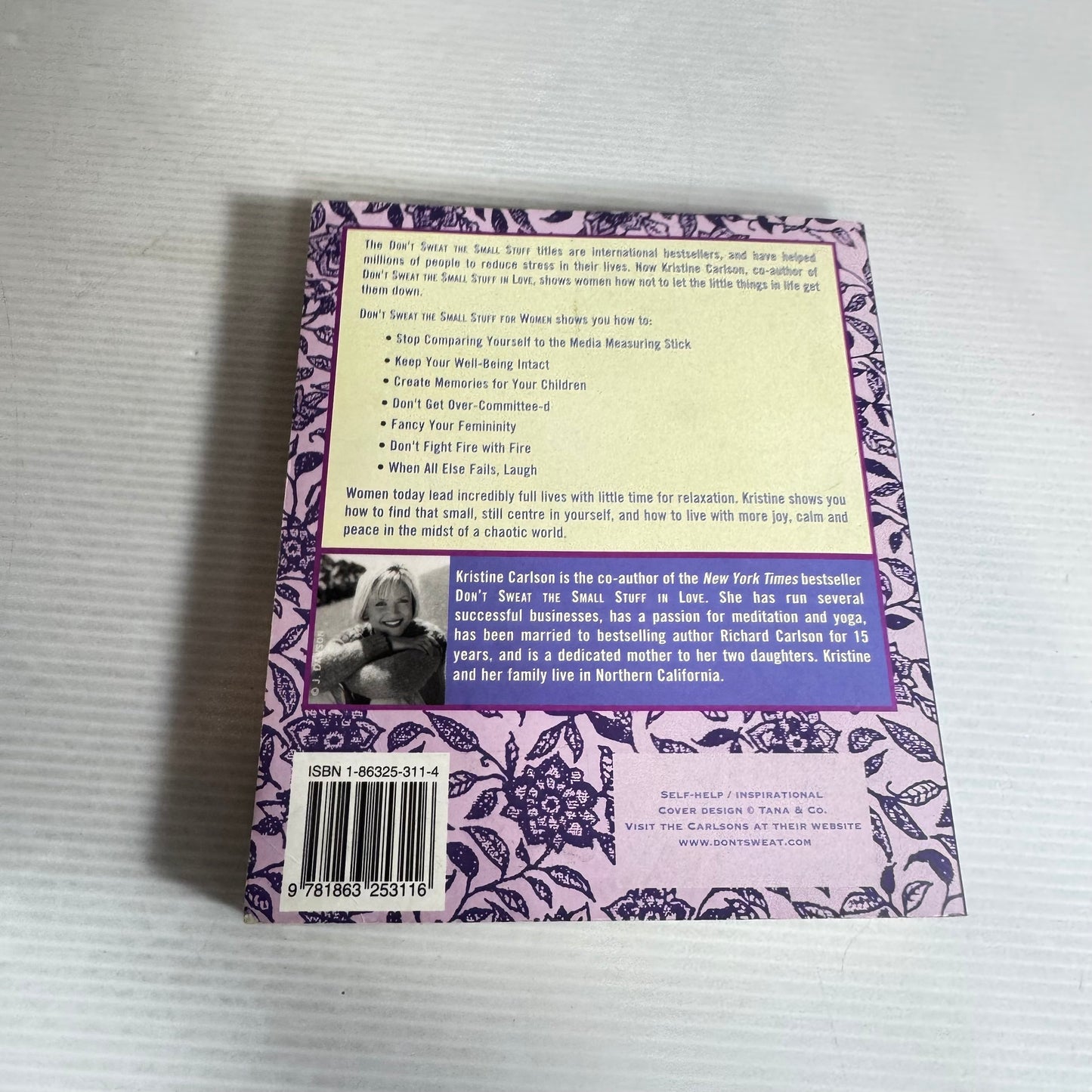 Don't Sweat the Small Stuff for Women - Kristine Carlson