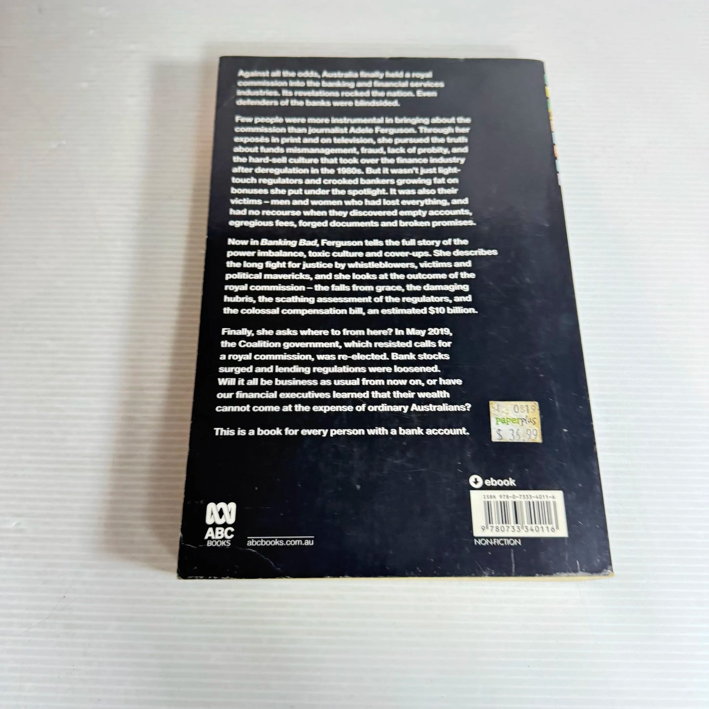 Banking Bad - Adele Ferguson