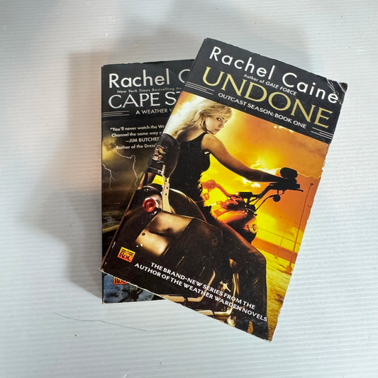 Rachel Caine Book Bundle x 2 - Fantasy Romance - Undone and Cape Storm