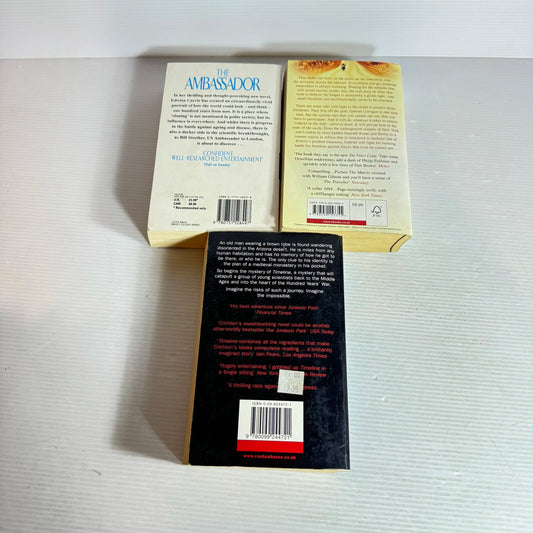 Science Fiction Book Bundle x 3 Books : Mixed Authors (711)