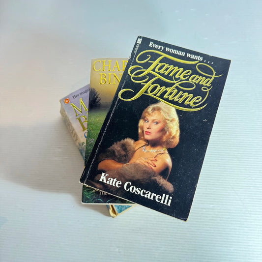 Chick Lit/Romance Book Bundle x 3 Books : Mixed Authors (708)