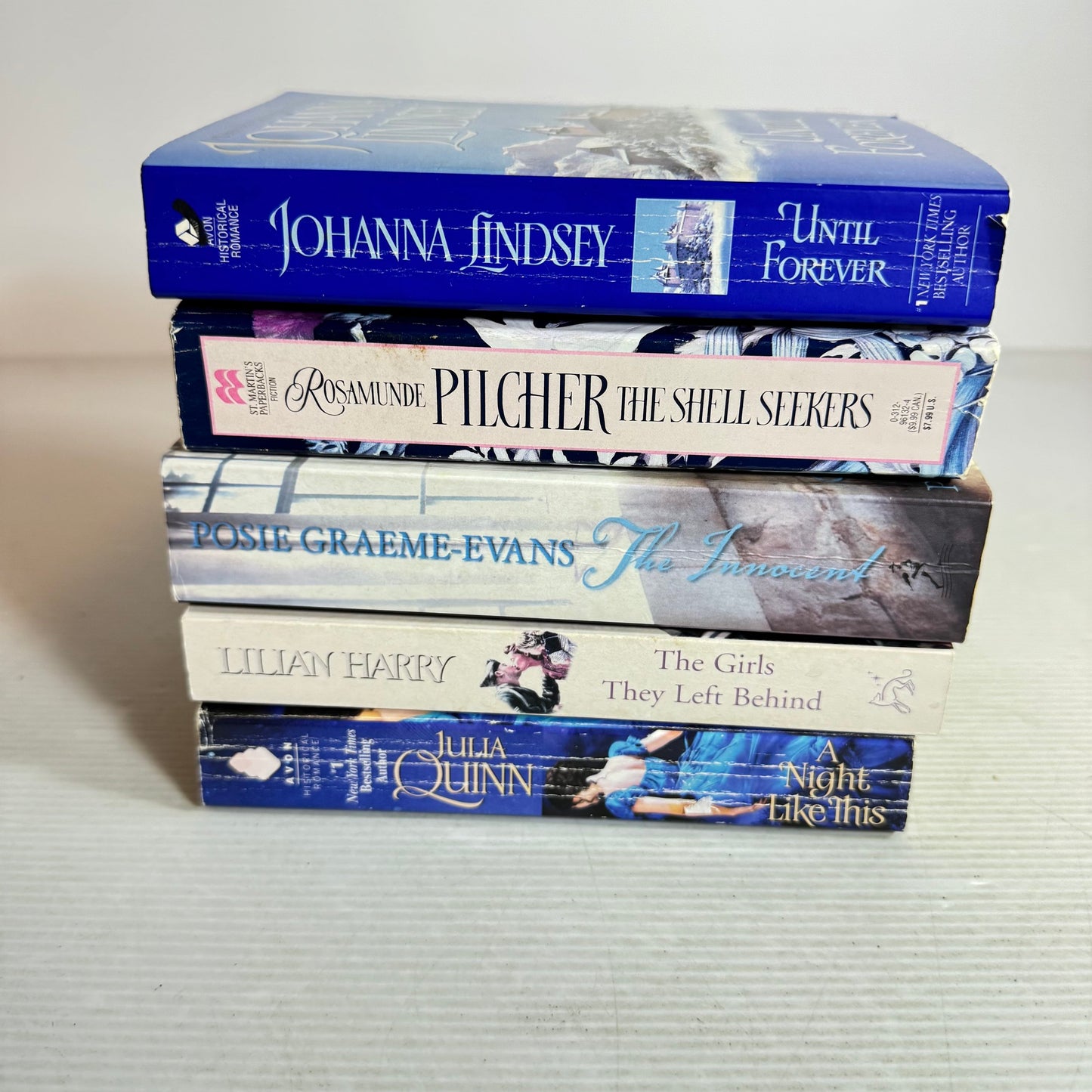 Historical Romance Book Bundle x 5 Books : Mixed Authors (709)