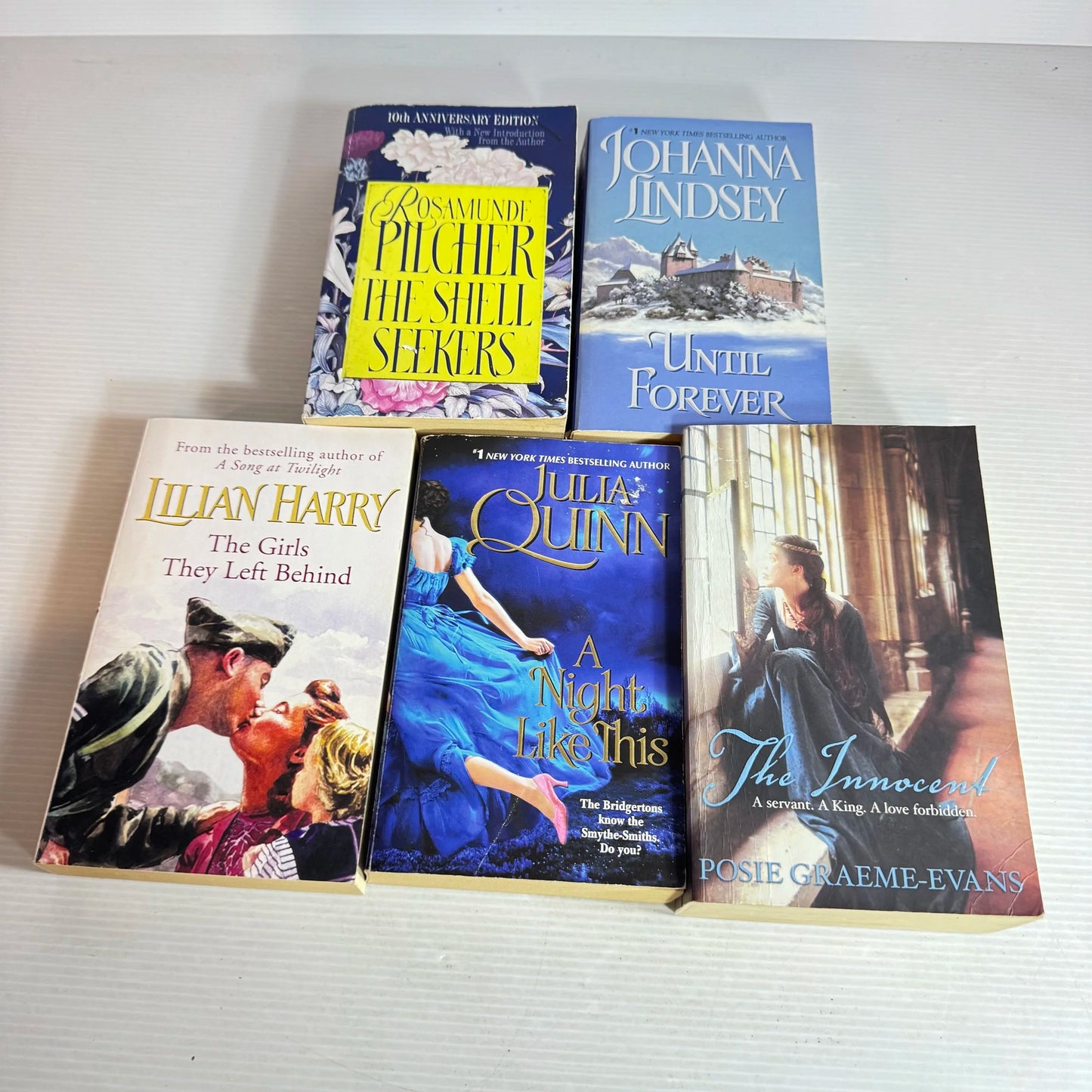 Historical Romance Book Bundle x 5 Books : Mixed Authors (709)