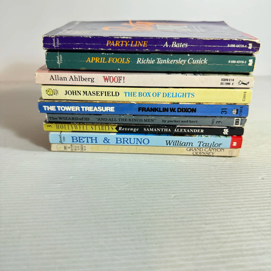 Children's Chapter Book Bundle x 9 Books : Various Themes & Authors (704)