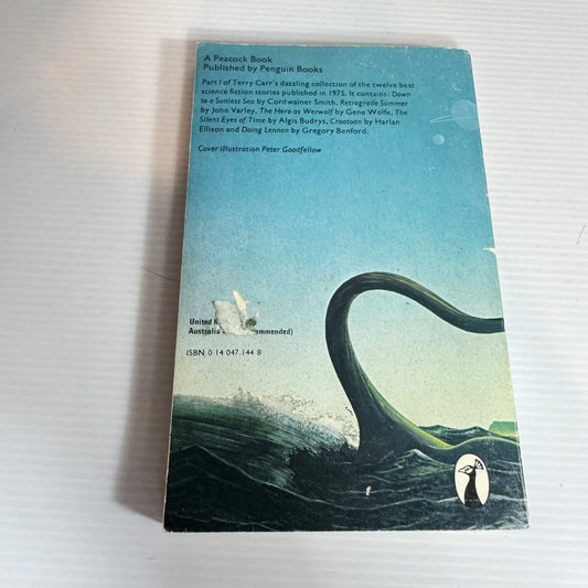 Best Science Fiction of the Year : 1 Part One - Edited by Terry Carr (Vintage 1978)