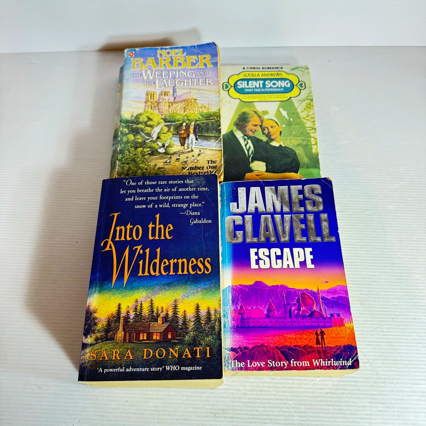 Historical Romance Book Bundle x 4 Books : Mixed Authors (720)