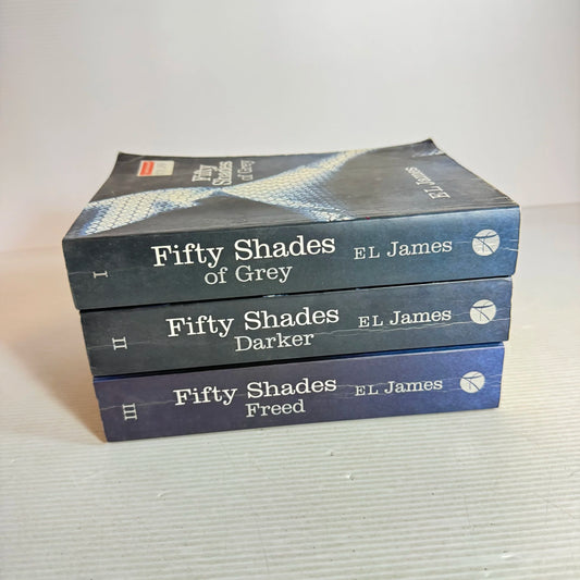 Fifty Shades of Grey Series Books 1-3 Grey, Darke, Freed - E L James (801)