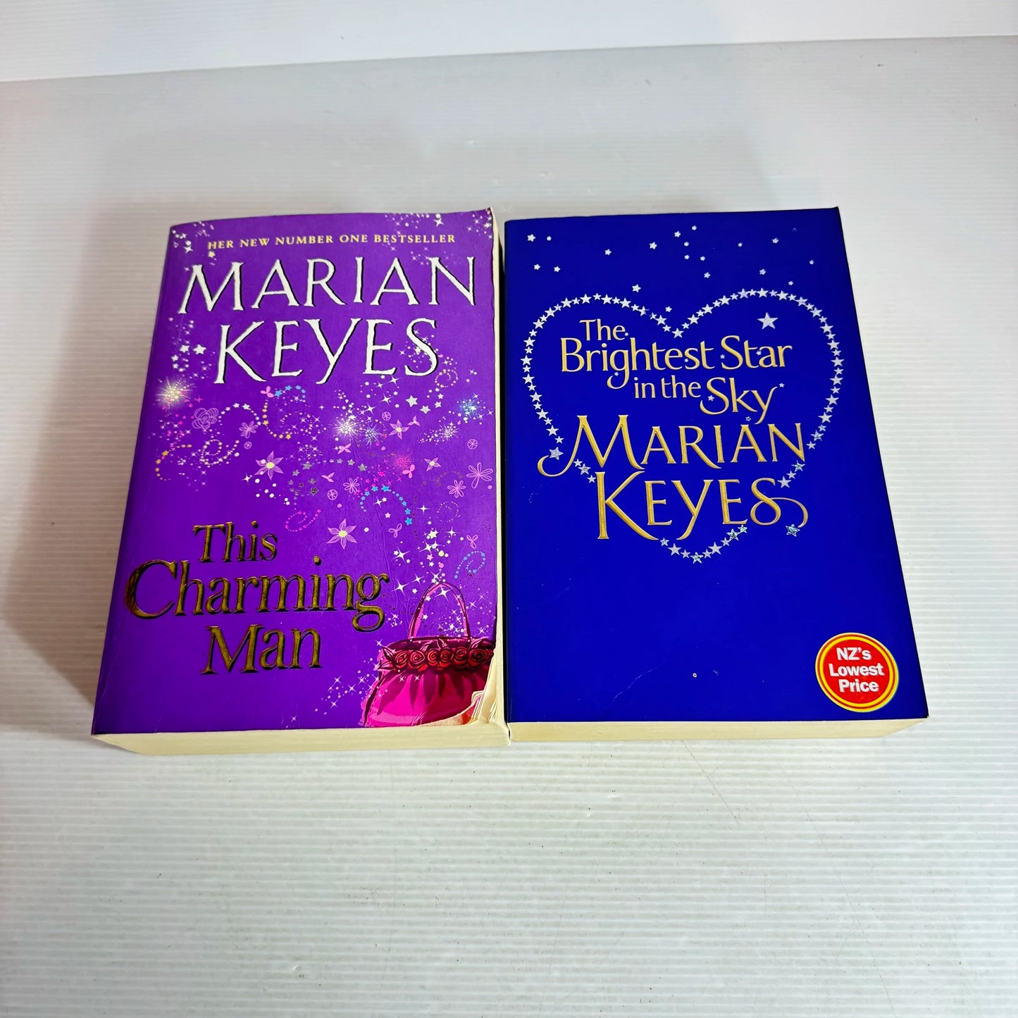 Marian Keyes Book Bundle x 2 Books : The Brightest Star in the Sky & The Charming Man (803)