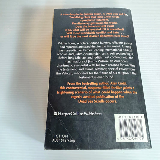 The Lost Testament - Alan Gold