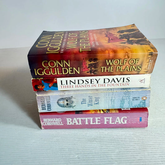 Historical Fiction Book Bundle x 4 Books : Various Authors (805)