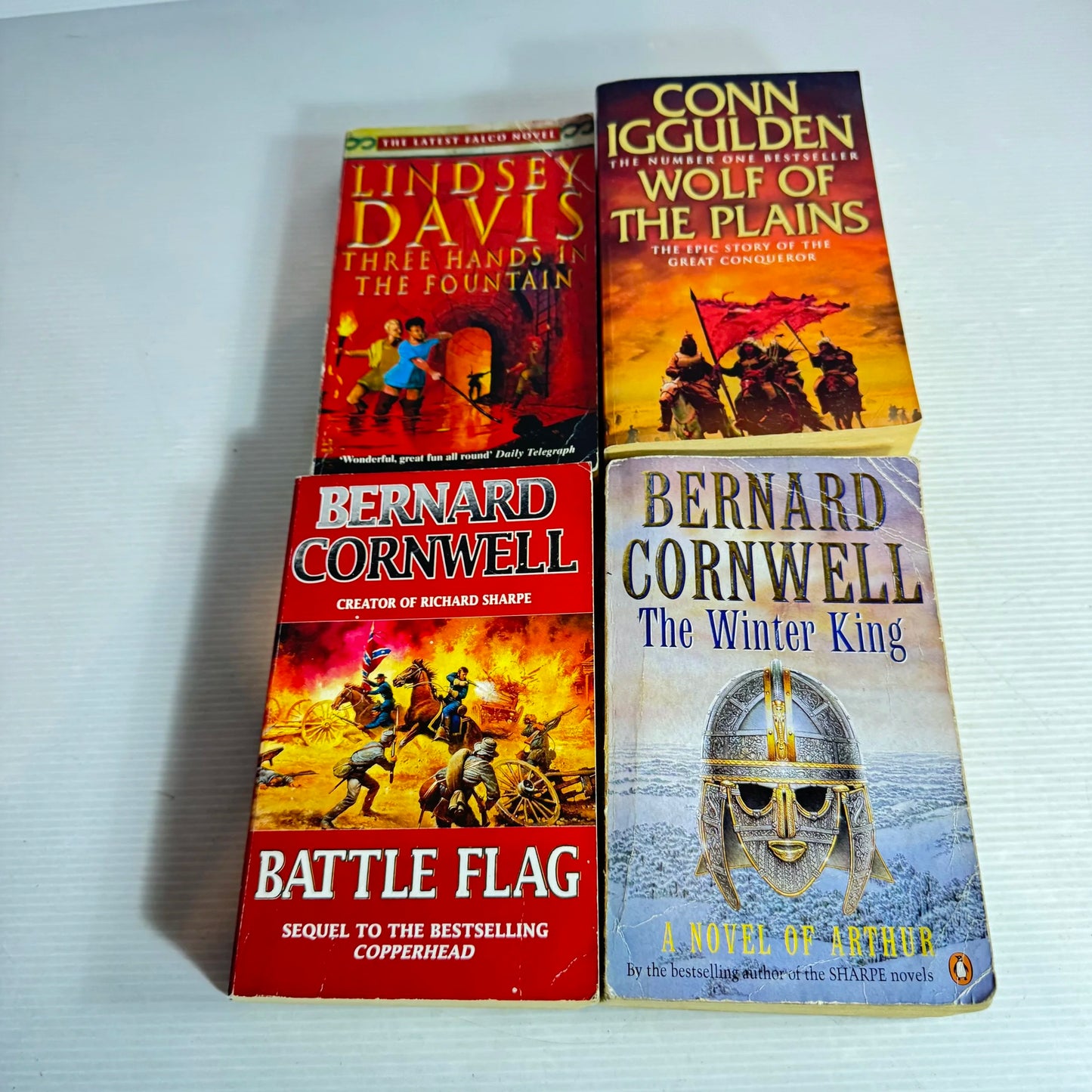 Historical Fiction Book Bundle x 4 Books : Various Authors (805)