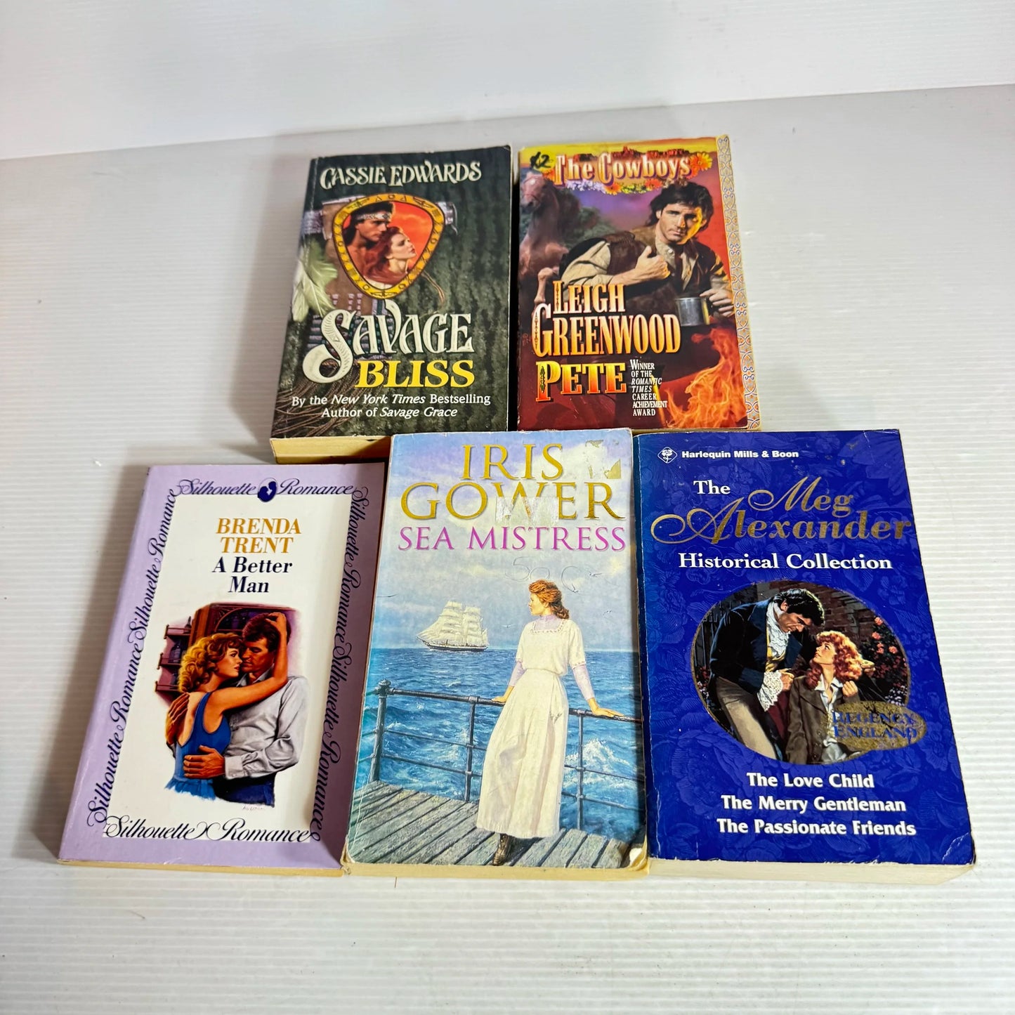 Historical Romance Book Bundle x 5 Books : Various Authors (825)
